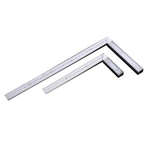 Règle d'angle en acier 300 mm, règle à angle droit pour le travail du bois et la mesure industrielle - Product Image 4
