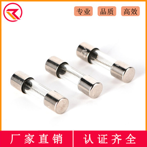 ฟิวส์หลอดแก้ว 5x20 มม. แบบเป่าเร็ว F1A 20A 125V 250V แบบเป่าช้า ติดตั้งแบบเจาะรู - Product Image 1