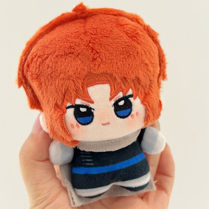 10CM Gintama peluche jouet pendentif porte-clés pour sac Sakata Gintoki <span class=keywords><strong>Okita</strong></span> Sougo Kagura Anime poupée Figure Kawaii mignon peluche poupée - Product Image 5