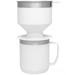 Juego de Herramientas para Café de Acero Inoxidable Moderno y Ecológico para Exteriores, Cafetera Espresso, Tetera, Taza Pequeña con Acabado Martillado - Product Image 1