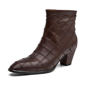 Gli <span class=keywords><strong>stivali</strong></span> da <span class=keywords><strong>donna</strong></span> classici Sexy da <span class=keywords><strong>donna</strong></span> con tacchi alti alla caviglia versatili per feste <span class=keywords><strong>stivali</strong></span> <span class=keywords><strong>invernali</strong></span> da <span class=keywords><strong>donna</strong></span> con chiusura a Zip - Product Image 1