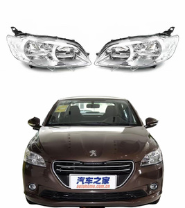 Conjunto de Faro Delantero para Peugeot 301, Modelos 2014-2016, Lámpara de Coche 9801854680 9801854780 - Product Image 3