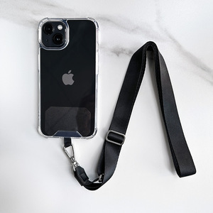 Çoğu akıllı telefon için ayarlanabilir ayrılabilir boyun askısı telefon kılıfı ile evrensel Crossbody telefon kordon yama - Product Image 3