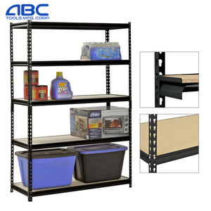 Étagères d'entrepôt à 5 niveaux Étagère de rangement robuste Étagères en métal pour le stockage d'étagère de support de palette de meubles d'entrepôt - Product Image 3