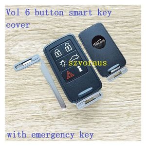 Fabricants de clés de voiture, vente en gros de clés de véhicule, clé à distance intelligente à 6 boutons, coque de clé pour Vol-vo S60 S80 V40 XC60 - Product Image 5