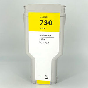 Cartouche d'encre compatible <span class=keywords><strong>HP</strong></span> 730 300ML pour imprimantes DesignJet T1600 T1600dr <span class=keywords><strong>T1700</strong></span> T1700dr T2600 T2600d P2V68A P2V69A HP730 - Product Image 1