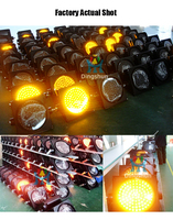 Feu de signalisation LED clignotant jaune ambre de 300 mm avec avertissement de circulation pour les intersections, les écoles et les parkings