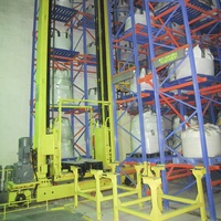 Système automatisé de stockage et de récupération NOVA ASRS, grue empileuse, système d'animation de rayonnages pour entrepôt de palettes