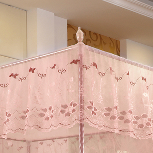 <span class=keywords><strong>Moustiquaire</strong></span> de luxe pour <span class=keywords><strong>lit</strong></span> <span class=keywords><strong>double</strong></span> avec cadre en acier, style palais de princesse - Product Image 6