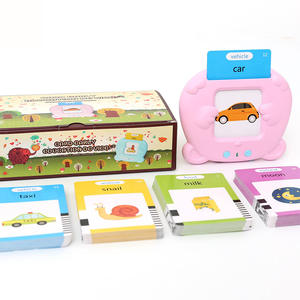 Máquina de Aprendizaje de Inglés, Árabe, Español y Ruso para Niños en Edad Preescolar, Juguete con Tarjetas de Aprendizaje Interactivas, Forma de Animal de Plástico, Batería de Litio - Product Image 3
