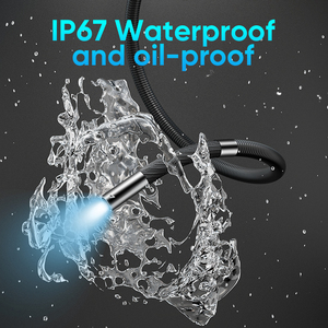 Caméra Endoscope Industrielle Articulée avec Éclairage LED, Compatible iOS et Android, IP67, Champ de Vision 80°, pour <span class=keywords><strong>Réparation</strong></span> de Tuyauterie - Product Image 3