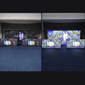 Jiongchang tùy chỉnh LED hiển thị nhanh chóng đứng nhôm hồ sơ Silicone lưỡi Backlit seg hộp Đèn - Product Image 2