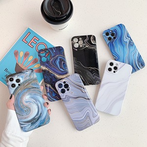 <span class=keywords><strong>Coque</strong></span> de téléphone apple à Texture de marbre brillante, étui de luxe avec impression multi-motifs IMD pour <span class=keywords><strong>iPhone</strong></span> X XR XS 11 <span class=keywords><strong>12</strong></span> 13 Pro Max - Product Image 2