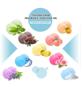 Boules de gommage corporel personnalisées avec logo OEM – Meilleur gommage de sucre de bain bio aux fruits et sel pour le corps - Product Image 4