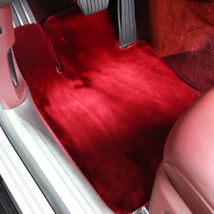 Luxury Full Set Customized <strong>Red</strong> <strong>Car</strong> Floor <strong>Mats</strong> Deep Pile Cashmere Waterproof Dustproof Non-slip Jingfan Brand Perfect Fit for - Product Image 2