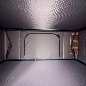 Carpa de Techo Rígida con Elevación por <span class=keywords><strong>Helicóptero</strong></span>, Doble Capa de Tela Oxford, para 2-3 Personas, 4 Estaciones, para Overlanding en SUV, Dachzelt - Product Image 2