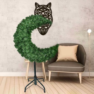 <span class=keywords><strong>Arbre</strong></span> de Noël artificiel vert à prix avantageux en plastique/PVC pour les décorations du Ramadan et de Noël - Product Image 4