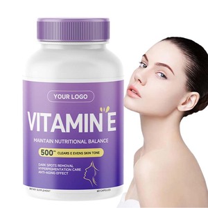 Private Label <strong>Vitamin</strong> <strong>E</strong> Softgel <strong>Capsule</strong> Lady Skin Care Food Supplement for Adults and Pregnant Women OEM/ODM - Product Image 1