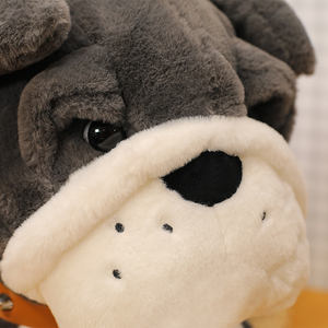 Sıcak satış peluş oyuncak <span class=keywords><strong>Shih</strong></span> <span class=keywords><strong>Tzu</strong></span> köpek sevimli Bulldog peluş hayvan dolması hayvan çocuk hediye için bir yastık olarak - Product Image 5