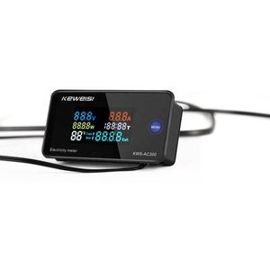 Medidor <span class=keywords><strong>Digital</strong></span> de Electricidad CA 50~300V <span class=keywords><strong>10A</strong></span>, Voltímetro, Amperímetro, Medidor de Potencia, Corriente, Voltaje <span class=keywords><strong>y</strong></span> Temperatura - Product Image 2