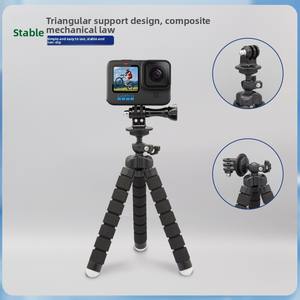 Support de trépied flexible pour téléphone portable et caméra de sport Octopus avec photo pour accessoire GoPro - Product Image 4