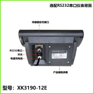 XK3190-A12 Chỉ Báo Trọng Lượng Cho Bệ Cân Tải Bàn - Product Image 4