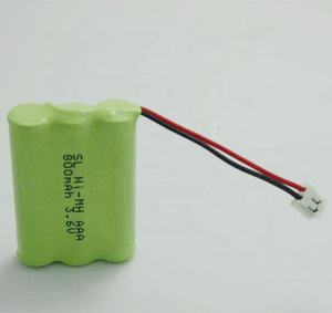 充電式3.6V単3形550mAhニッケル水素電池パック（ソーラーランプ用） - Product Image 2