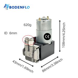 Bodenflo Brosse BD-07V-MD6CE DC Pompe <span class=keywords><strong>à</strong></span> <span class=keywords><strong>vide</strong></span> <span class=keywords><strong>Compresseur</strong></span> d'air CE ROHS REACH Certifié pour l'utilisation en autoclave - Product Image 2