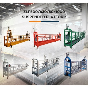Plataforma Elevadora <span class=keywords><strong>Exterior</strong></span> Góndola Semipermanente Ventana limpia Plataforma DE TRABAJO suspendida única Columpios completos para pintores - Product Image 5