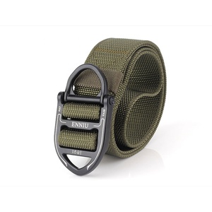 <span class=keywords><strong>TUSHI</strong></span> การพักผ่อนกลางแจ้งโลหะผสมสังกะสีสายรัดหัวเข็มขัดอัตโนมัติยืดหยุ่นเป็นมิตรกับสิ่งแวดล้อมไนลอนยุทธวิธีเข็มขัดเอว - Product Image 1