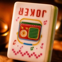 En gros, Jeu de Mahjong chinois en acrylique rose, Tuiles de Mahjong motif ballon à air chaud de carnaval et chat noir, Jeu familial de Mahjong