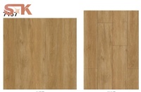 Precio de Fábrica, Lámina de PVC Rígida de Alta Densidad, Resistente al Agua, de 5 mm, con Sistema de Clic, Patrón de Madera, Suelo Vinílico SPC