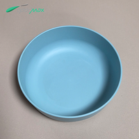 Plateau d'injection en plastique CPET de qualité alimentaire pour restaurants bol en plastique de sécurité pour four à micro-ondes