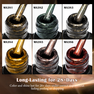 Đáp ứng trên 7ml ngâm tắt UV/LED Nail Art vàng từ gel sơn móng tay long lanh mèo mắt gel sơn móng tay - Product Image 5