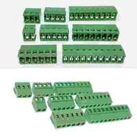 Borniers à vis en laiton Dirui Kf36, 2 à 16 broches, 11 à 20 contacts, connecteur de câblage PCB pour conducteurs 1 à 5 AWG, 200A max.
