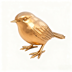 Özel pirinç döküm kuş, iç dekorasyon, ticari alan dekoratif parçalar ve koleksiyon için Ideal bir Metal Craftwork. - Product Image 5