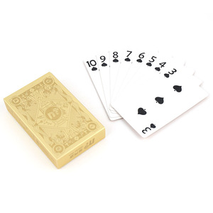 Naipes de Papel de Lujo de Alta Calidad Hechos en China con Borde Dorado/Plateado, Acabado de Superficie Personalizado, Estampado en Frío y Empaque Personalizado - Product Image 3