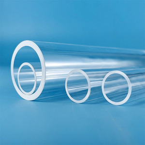<span class=keywords><strong>Tube</strong></span> <span class=keywords><strong>en</strong></span> quartz/cylindre <span class=keywords><strong>en</strong></span> <span class=keywords><strong>verre</strong></span> de <span class=keywords><strong>grande</strong></span> diamètre, <span class=keywords><strong>longueur</strong></span> personnalisée HT 1000~3000 mm - Product Image 2