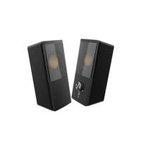 Stilvolles Design 3Wx2 Desktop-PC-Gaming-Lautsprecher Computer-Multimedia-Subwoofer-Lautsprecher Mit Kopfhörerbuchse