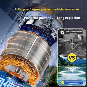 मछली तालाब ऑक्सीजन पंप एक्वाकल्चर के लिए बड़े बिजली स्वचालित फ्लोटिंग वाटर पंप - Product Image 2