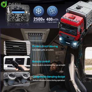 Roof Top Truck Cabin Roof Air Conditioning 12 v 24 v <b>Battery</b> Powered Air Conditioner - Product Image 2