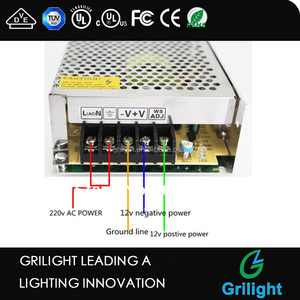 Transformador de Corriente Alterna de 220v a Corriente Directa de 12v, Fuente de Alimentación Conmutada de 12/24v para Tira de Luz LED - Product Image 6
