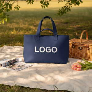 Borsa Tote in Maglia Personalizzata di Grande Capacità per Donne, Borsa a Spalla Jacquard per Uso Quotidiano - Product Image 2