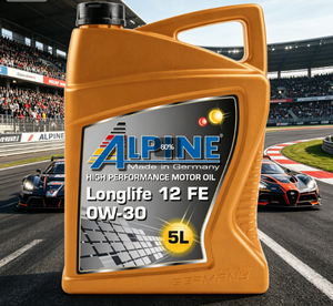 Aceite de Motor Alpine Longlife 12 FE 0W-30 5L, Lubricante de Alto Rendimiento, Hecho en Alemania - Product Image 5