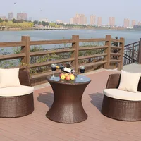 حار بيع مجموعة اثاث الشاطئ الشمس المتسكع طاولة بار و كرسي FD-1710