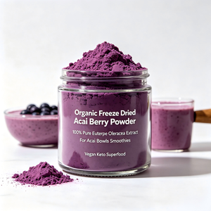 Polvo de Acai Liofilizado 100% Puro, Extracto de Euterpe Oleracea para Smoothies y Bowls de Acai, Superalimento Vegano Keto - Product Image 4