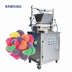 Máquina para hacer dulces de gelatina de 20-400 kg/h/línea de producción de gomitas de gelatina de pectina depositador de dulces de gelatina suave