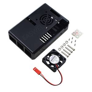 새로운 <span class=keywords><strong>3</strong></span> 키트 포함 라즈베리 파이 <span class=keywords><strong>3</strong></span> 모델 B 보드 + 아크릴 케이스 + 냉각 팬 + 방열판 - Product Image 2