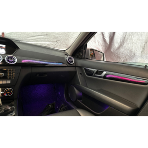 ชุดไฟตกแต่งภายในรถยนต์สมัยใหม่สำหรับ Mercedes-Benz C-Class W204 ปี 2010-2014 ไฟ LED สร้างบรรยากาศภายในรถยนต์ แถบไฟ Symphony จากผู้ผลิต - Product Image 6