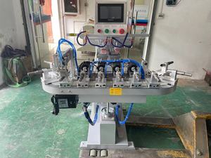 2 màu sắc tampo <span class=keywords><strong>Pad</strong></span> máy in Silicone kín mực cup <span class=keywords><strong>Pad</strong></span> máy in với băng tải cho ống cup - Product Image 4